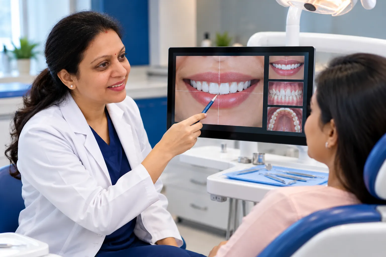 A cosmetic smile assessment